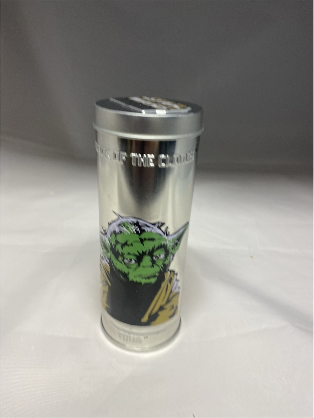 STAR WARS EPISODE II Attack of the Clones YODA 2 Sided Watch in Tin Burger King